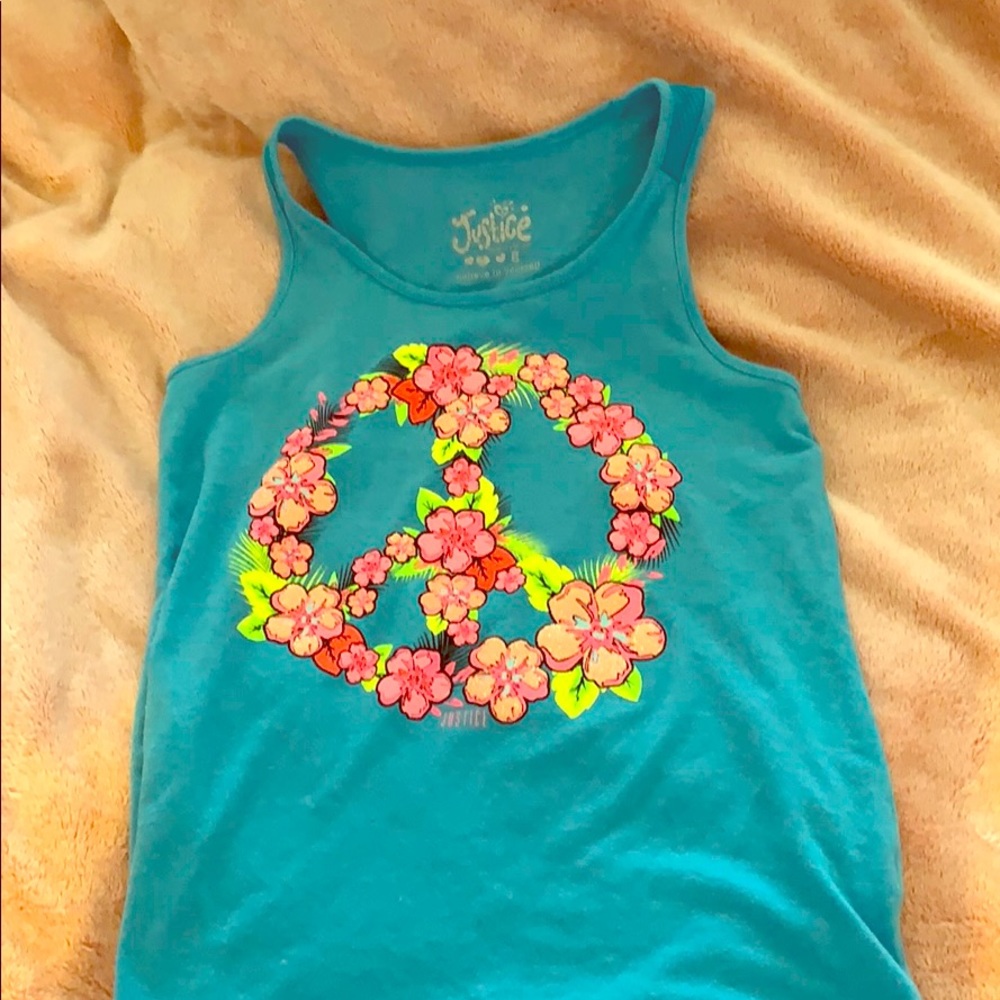 Justice tank top